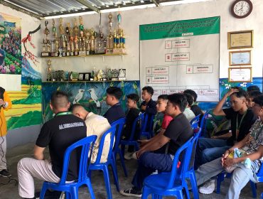 Kunjungan IPM ke Kampung Jambon Gesikan untuk belajar pengelolaan sampah (Rossa Nur Aisyah/LingkunganKu)