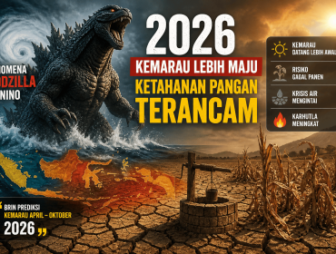 Godzilla El Nino picu kemarau panjang yang mengancam ketahanan pangan nasional