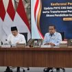 Kepala Badan Komunikasi Pemerintah (Bakom) dalam konferensi pers, Jakarta, Rabu (6/05/2026). (Foto: ANTARANEWS/ Fathur Rochman & Edy Sujatmiko).