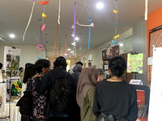 Suasana kegiatan Commsibition 2026 yang ramai pengunjung, Kamis (11/6/2026) - Rossa Nur Aisyah