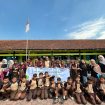 Siswa SDN 4 Kedungsari Kota Magelang belajar bipori lewat program Get Redy With Movement (GRWM). (Dok.kegiatan panitia)